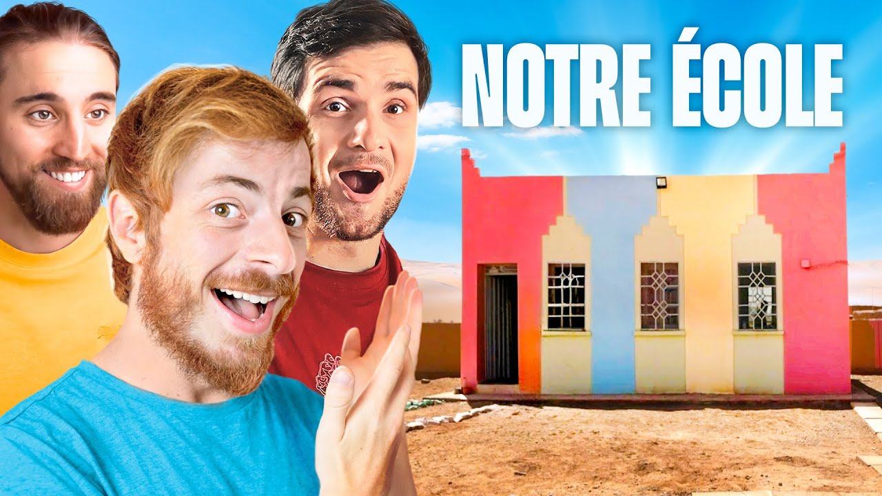 NOTRE ÉCOLE DANS LE DÉSERT ft. Amixem, Yvan