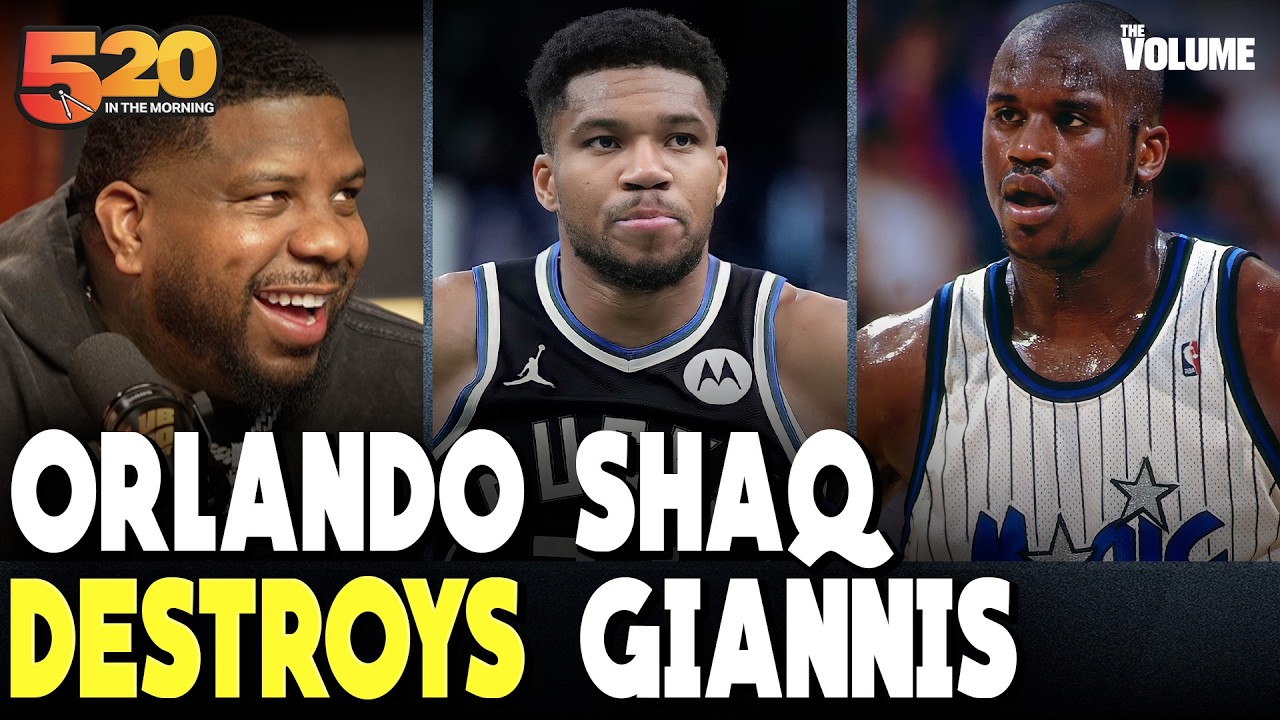 Club 520 says Orlando Shaq would COOK Bucks' Giannis Antetokounmpo: “Shaq would WASH Giannis”