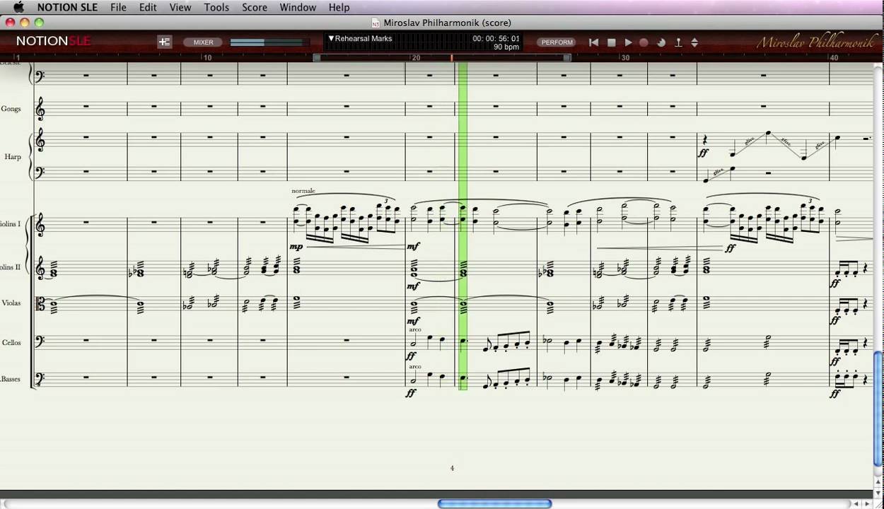 NOTION SLE Composing and Scoring Tool for Miroslav Philharmonik - Part  4/4 - Demo Score
