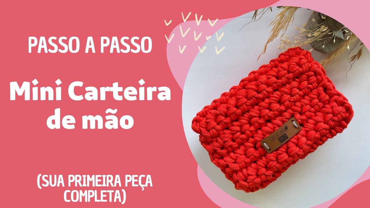 MINI CARTEIRA OU CARTEIRA DE MÃO (PARA INICIANTES)