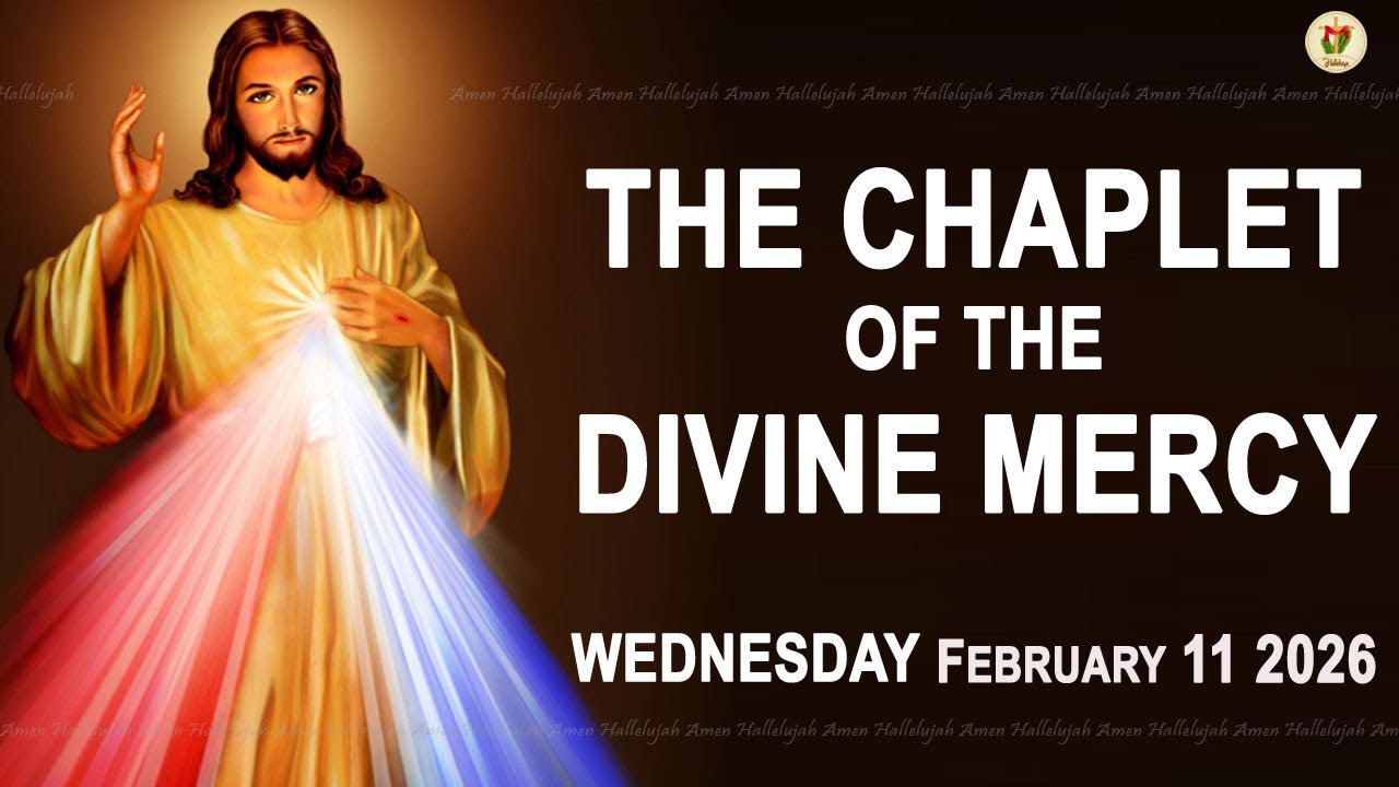 Chaplet Of The Divine Mercy I Wednesday February 11 2026 I Daily Divine Mercy Prayer