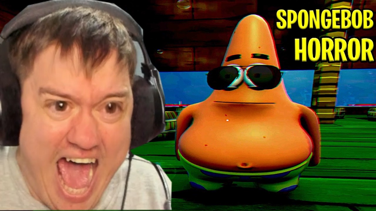 Un NOU Joc HORROR Cu Spongebob..