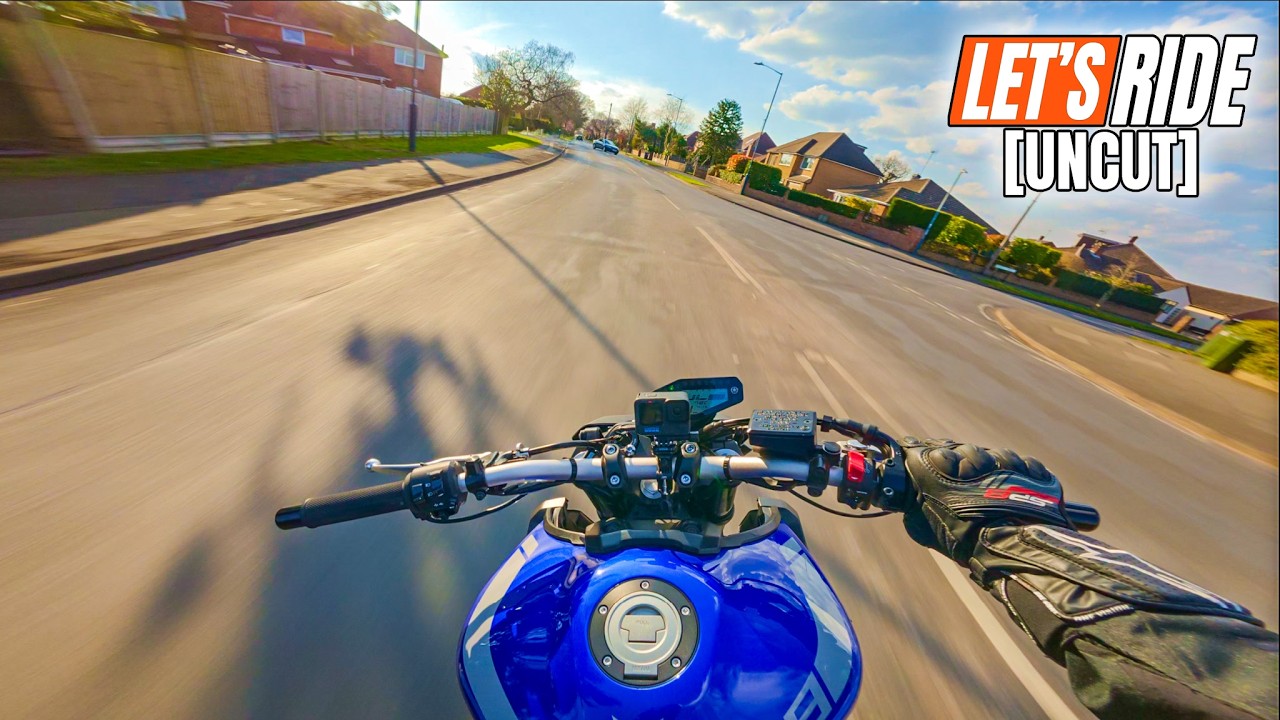 Towns & Country Lanes | Yamaha MT-09 | PURE SOUND | Akrapovic | POV [UNCUT] 011