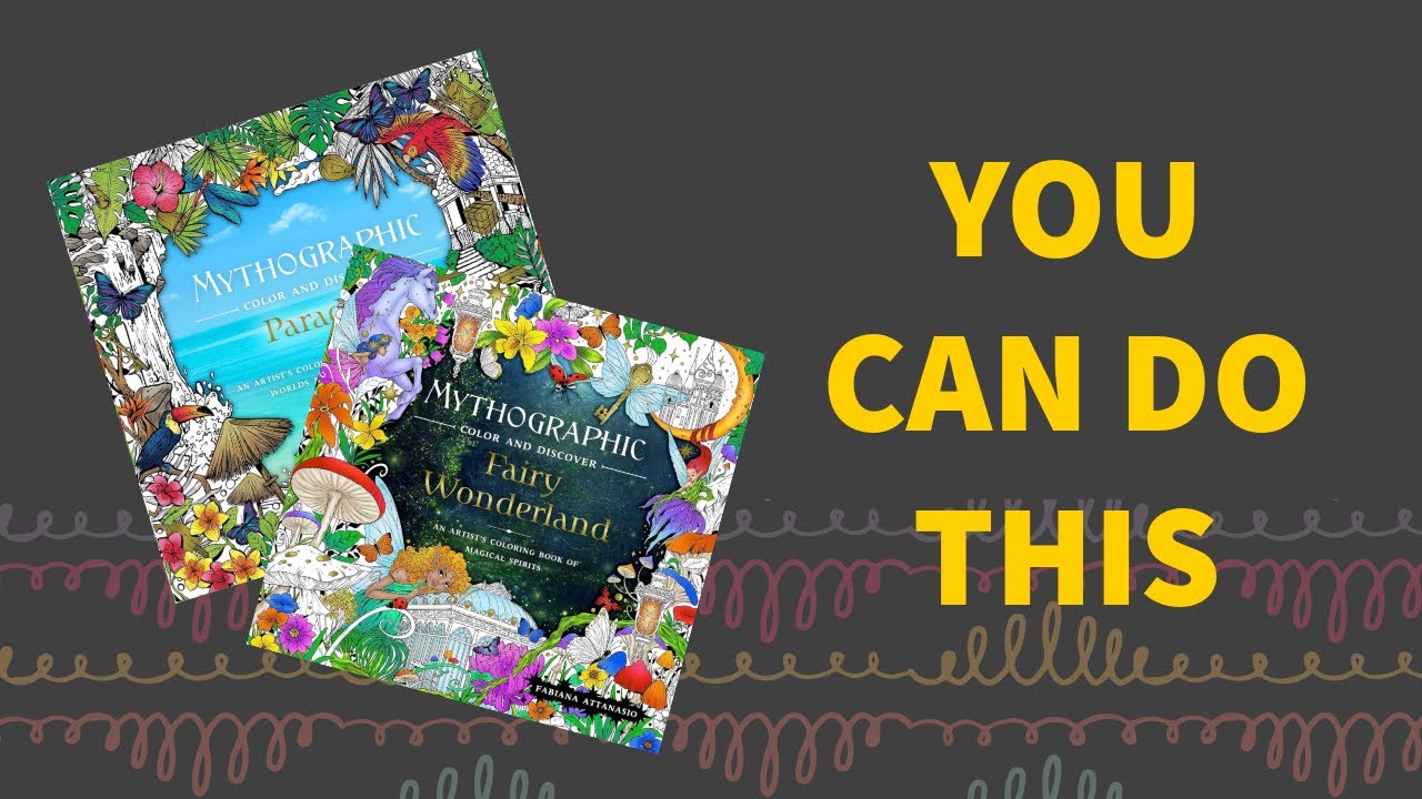 Mythographic Coloring Tutorial | Easy Method for Beautiful Results