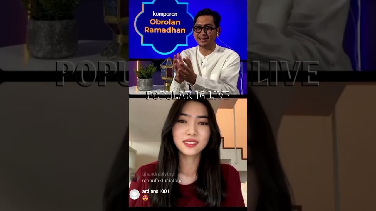 Isyana Sarasvati live ig Obrolan Ramadhan