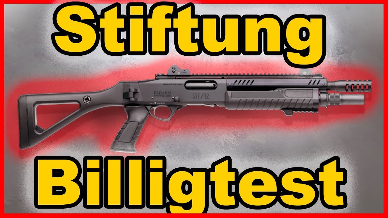 Fabarm STF12 Airsoft UNTER 100€ Stiftung Billigtest