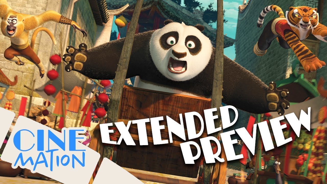 The Ultimate Kung Fu Panda Extended Preview (Three Movies) | Cinemation