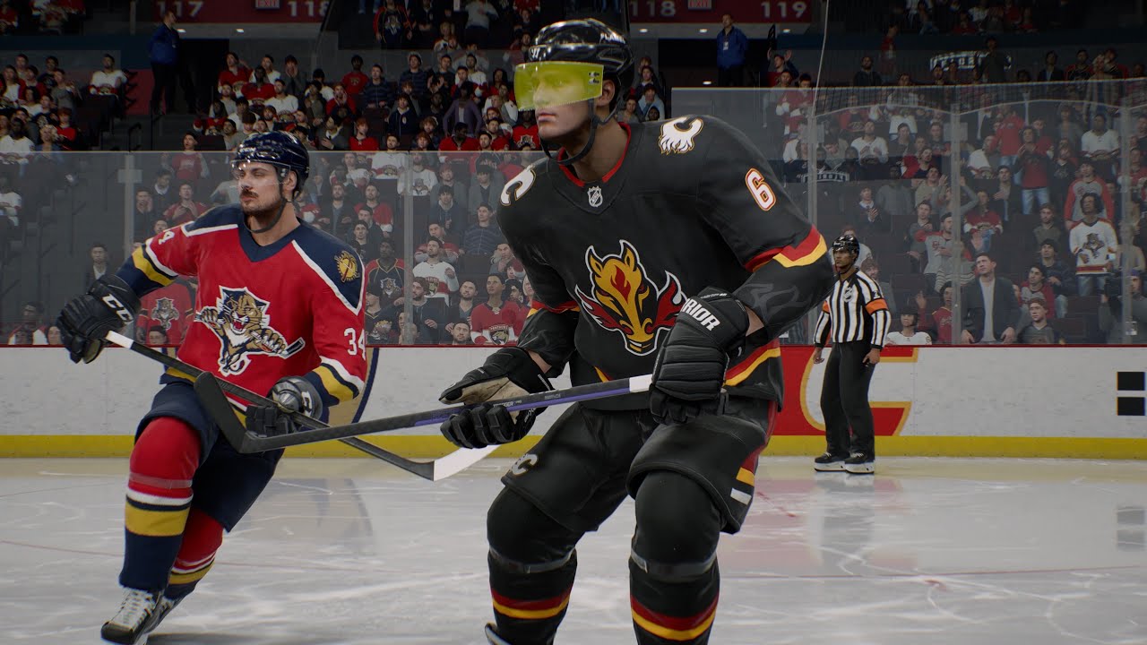 NHL26 CALGARY FLAMES VS FLORIDA PANTHERS