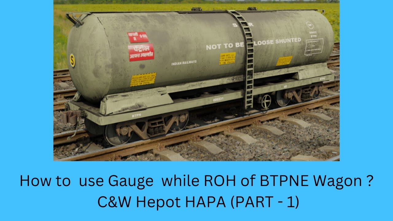 How to use gauge while ROH of BTPN wagon (Part  - 1)