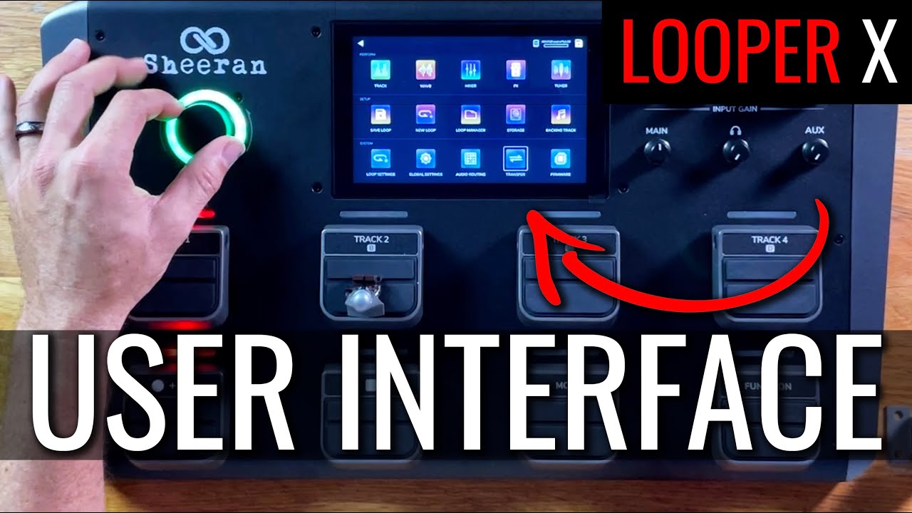 Sheeran LOOPER X User Interface Overview - by Carl Wockner