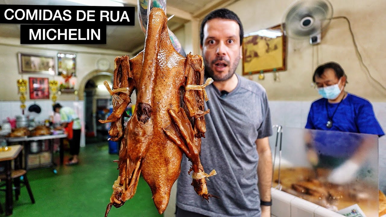 Um dia inteiro comendo em RESTAURANTES MICHELIN na Tailândia!! 🇹🇭