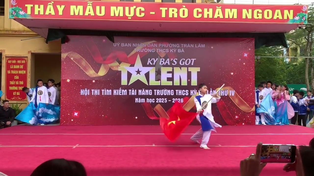 Tiết mục văn nghệ đạt giải nhất của lớp 7A1 trường THCS Kỳ Bá - TP Thái Bình năm học 2025-2026