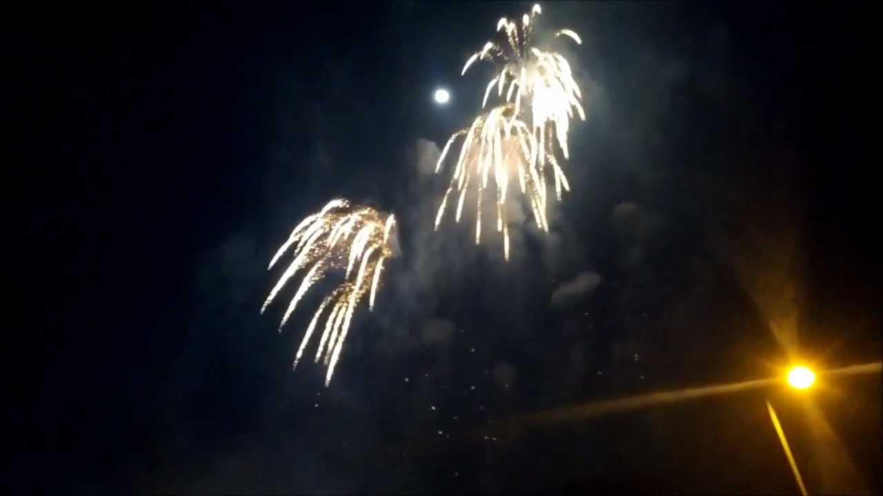 Silvester 2012 / Neujahr 2013 - Feuerwerk beim Riesenrad im Prater