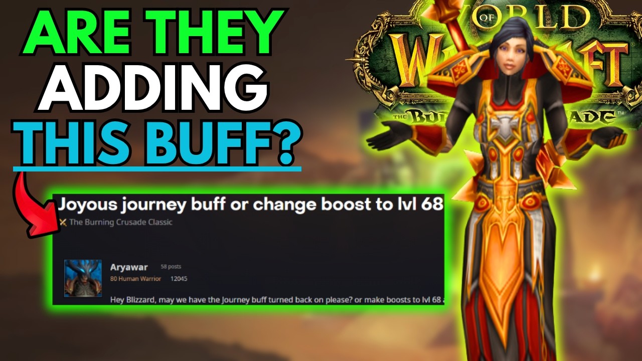 This TBC Anniversary Change Could Bring Thousands of Players Back!