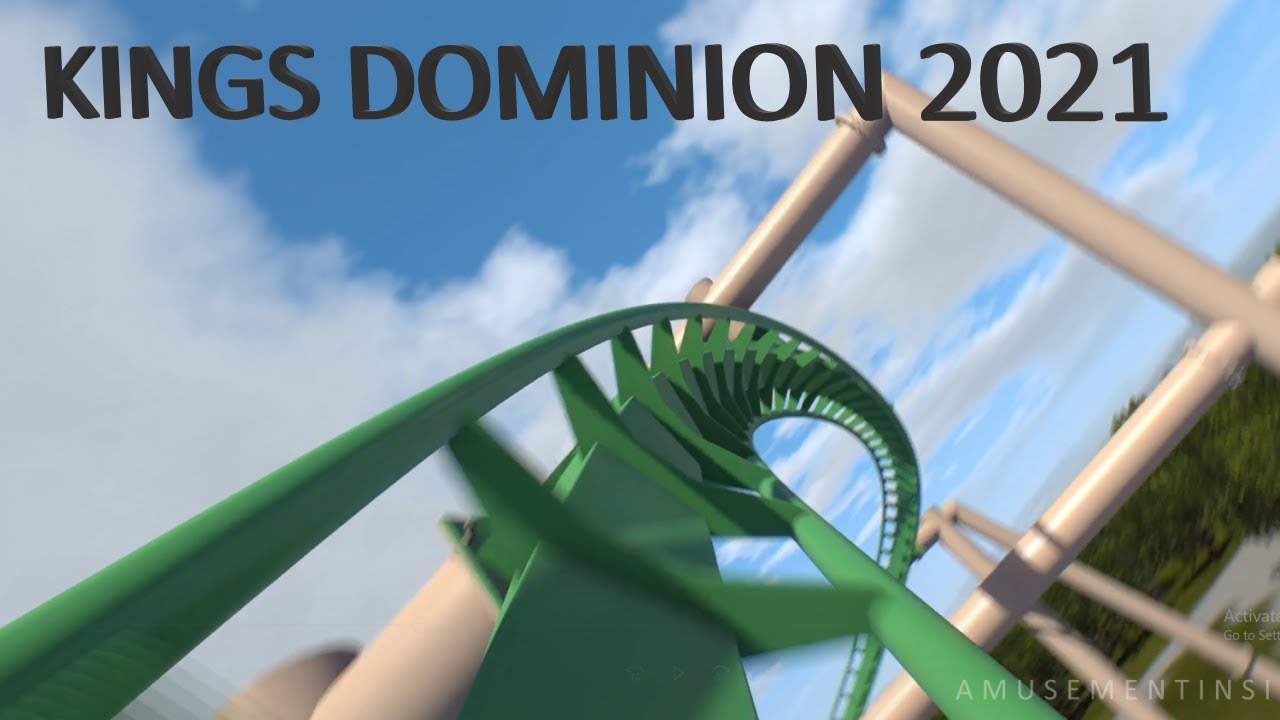 Kings Dominion 2021 New 