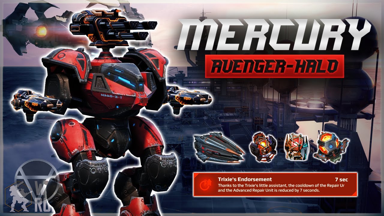 [WR] 🔥 2018 META In 2024 (Avenger Halo MERCURY) – Mk3 Gameplay | War Robots