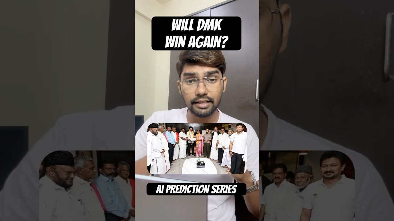 Will DMK Win Again? 🤖 2026 AI Prediction! (The Grand Finale) #shorts