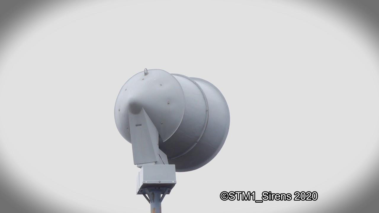 ACA P-50 Siren Test, Full Attack, Bristol, WI (12/19/20)