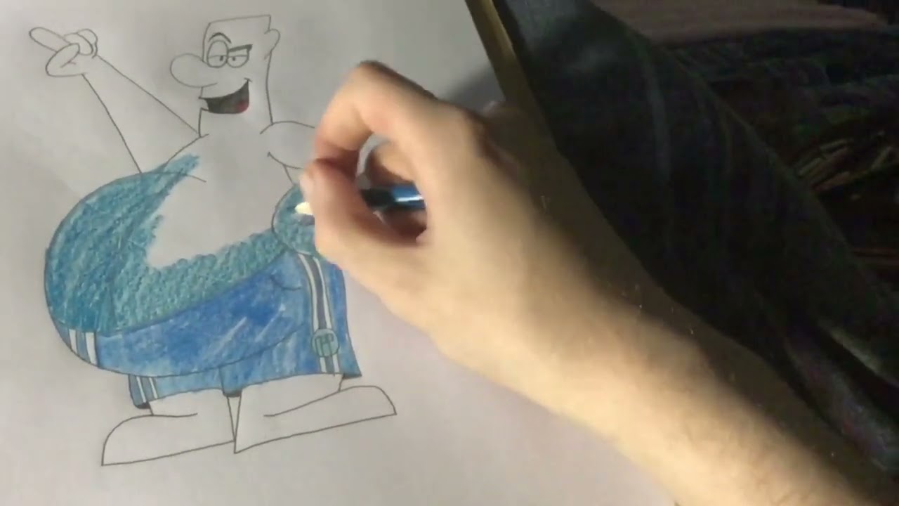 Drawing and Colouring Big Phillip Peninsula for 