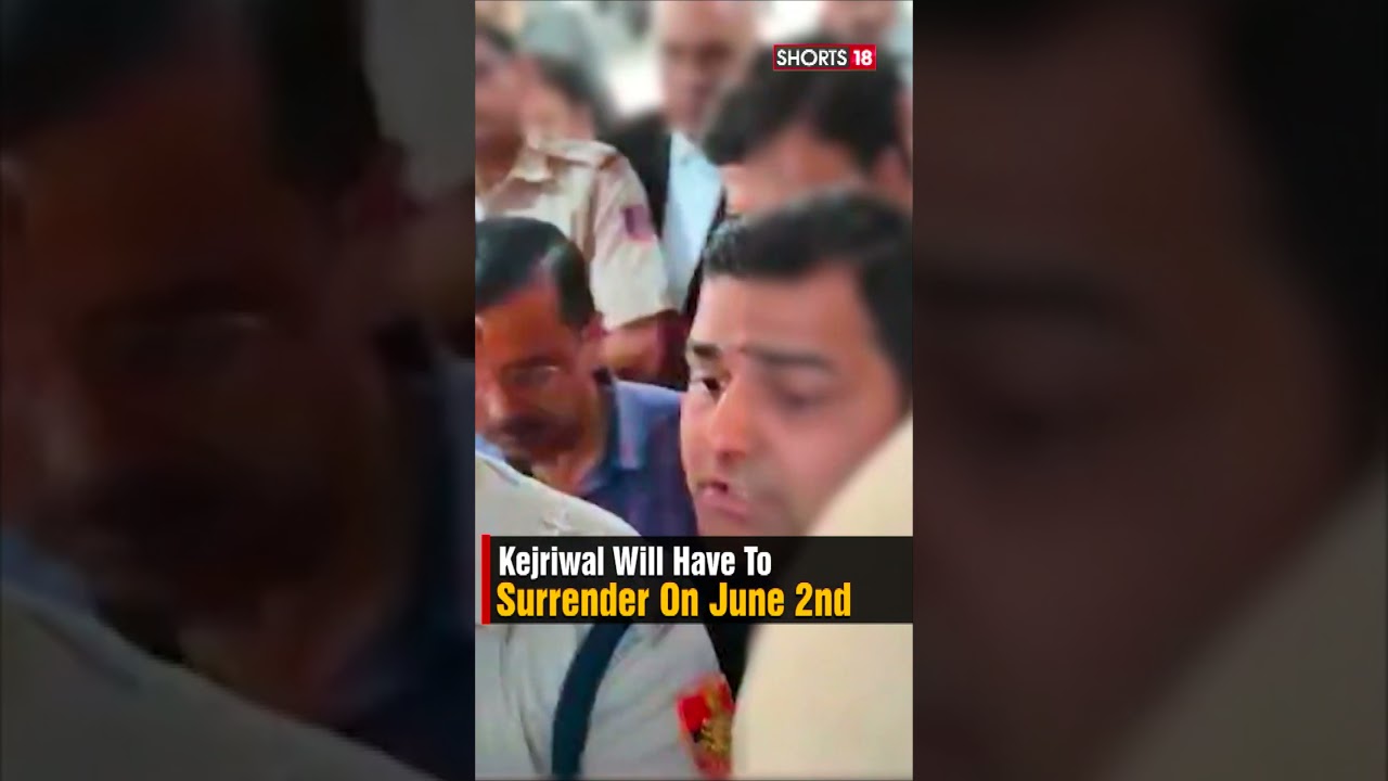 Kejriwal Gets Big Supreme Court Relief As Interim Bail Granted Till June 1st | N18S | #shorts