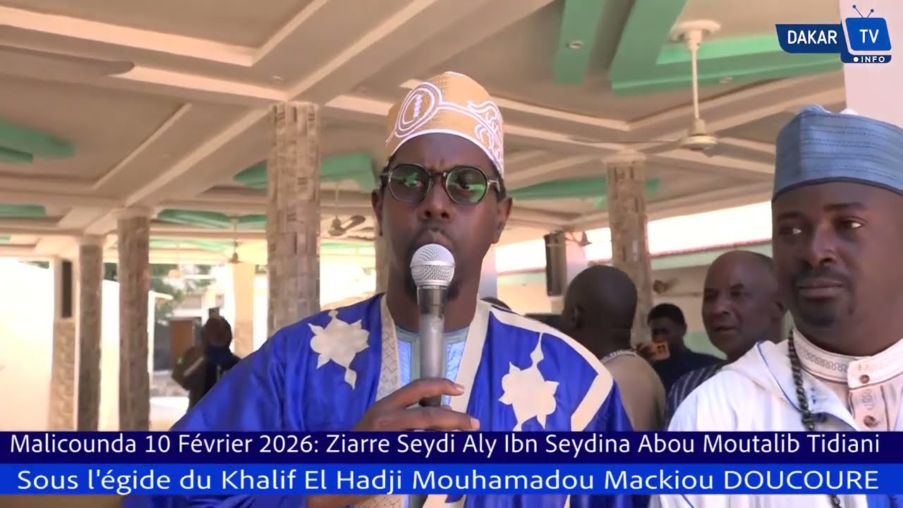Ziarre Seydi Aly Ibn Seydina Abou Moutalib Tidiani chez le Khalif  Mouhamadou Mackiou DOUCOURE
