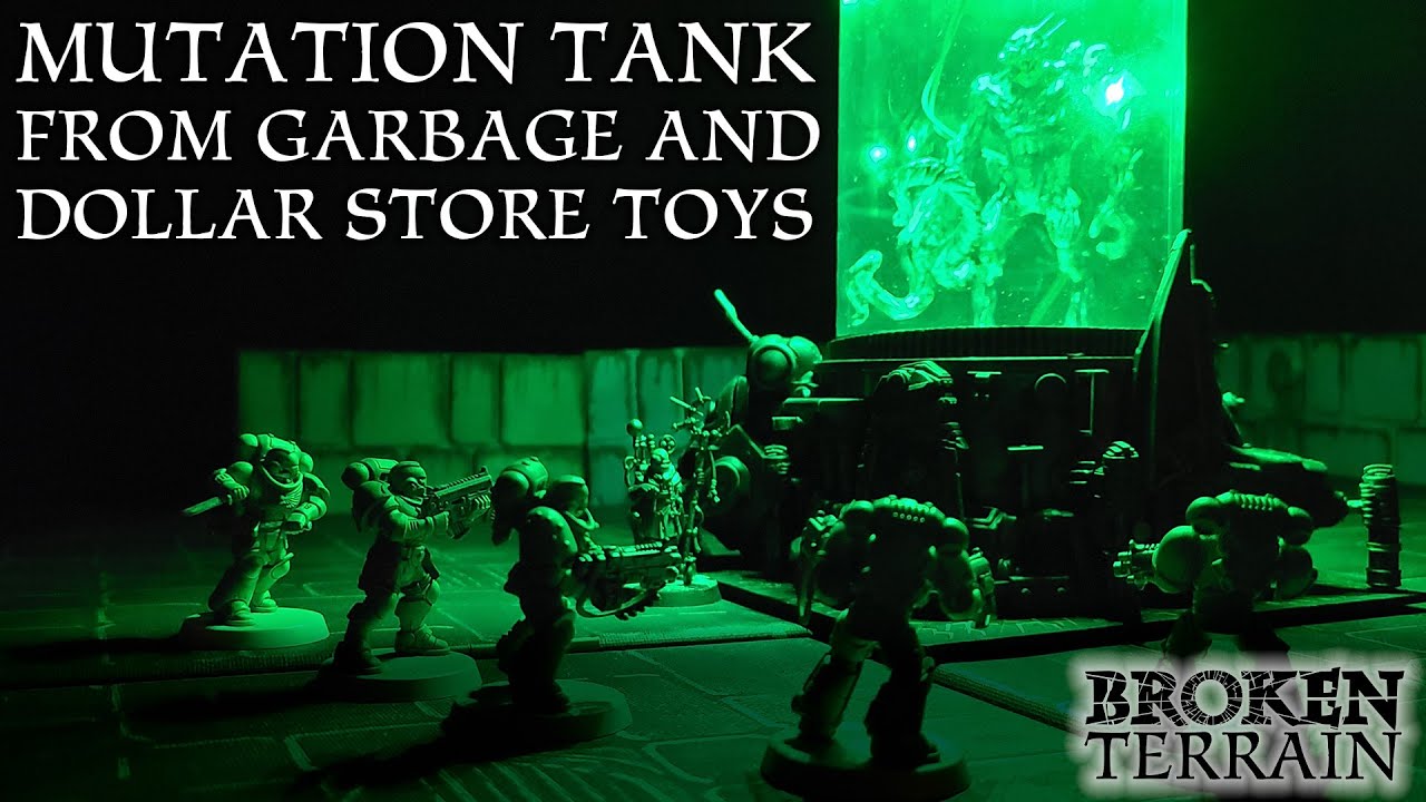 Mutation Tank from Garbage and Dollar Store Toys