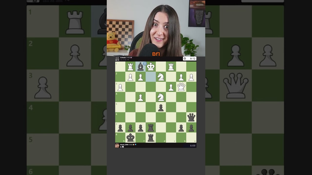 Ultra Rare Brilliant Move!!! #chess