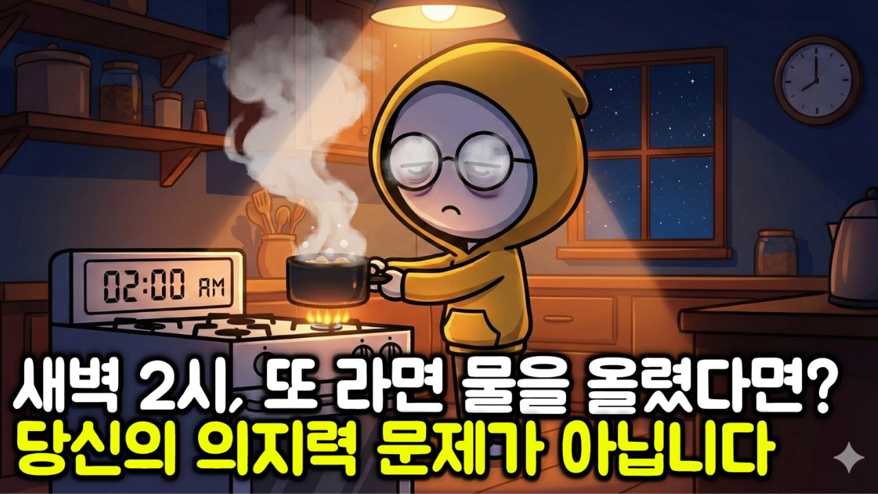 외로울때 라면이 당기는 진짜 심리