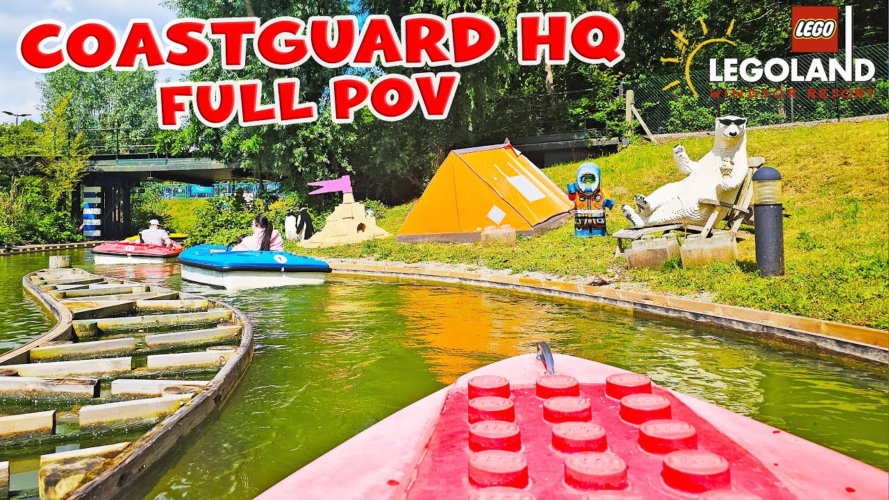 Coastguard HQ On Ride at LEGOLAND Windsor (Sep 2024) [4K]