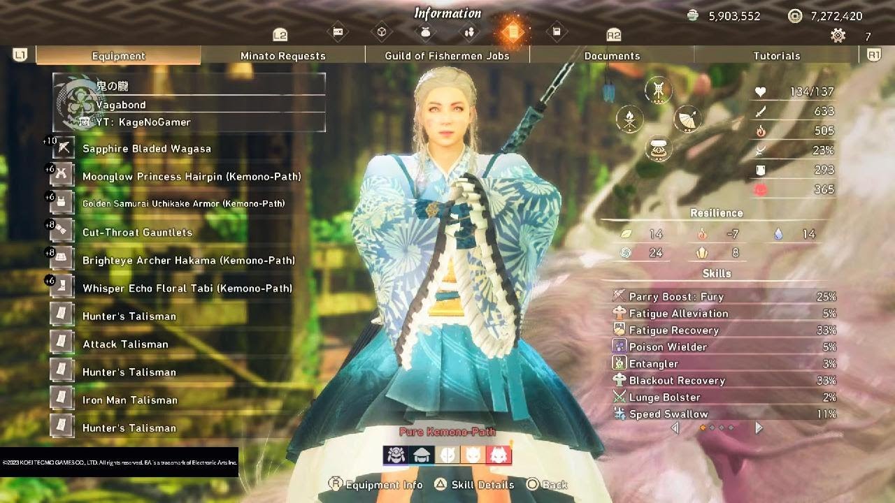 WILD HEARTS: Parry Counterattack-Only Hunt, Volatile Murakumo - Solo Bladed Wagasa