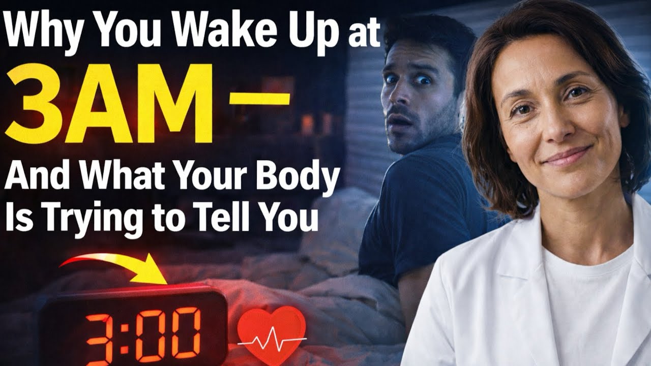 Why You Wake Up at 3AM — And What Your Body Is Trying to Tell You
