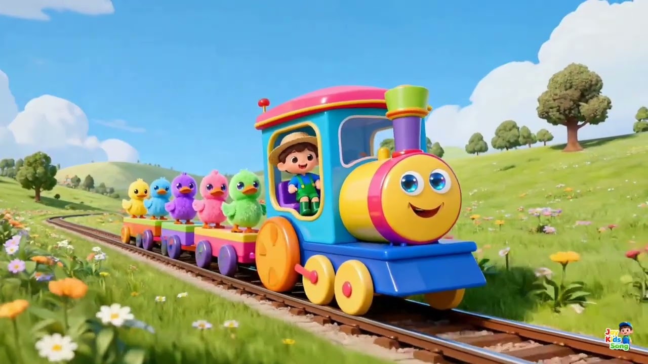 NAIK KERETA API - Lagu Anak Balita Indonesia / Lagu Anak Indonesia Populer | Jay Kids Song