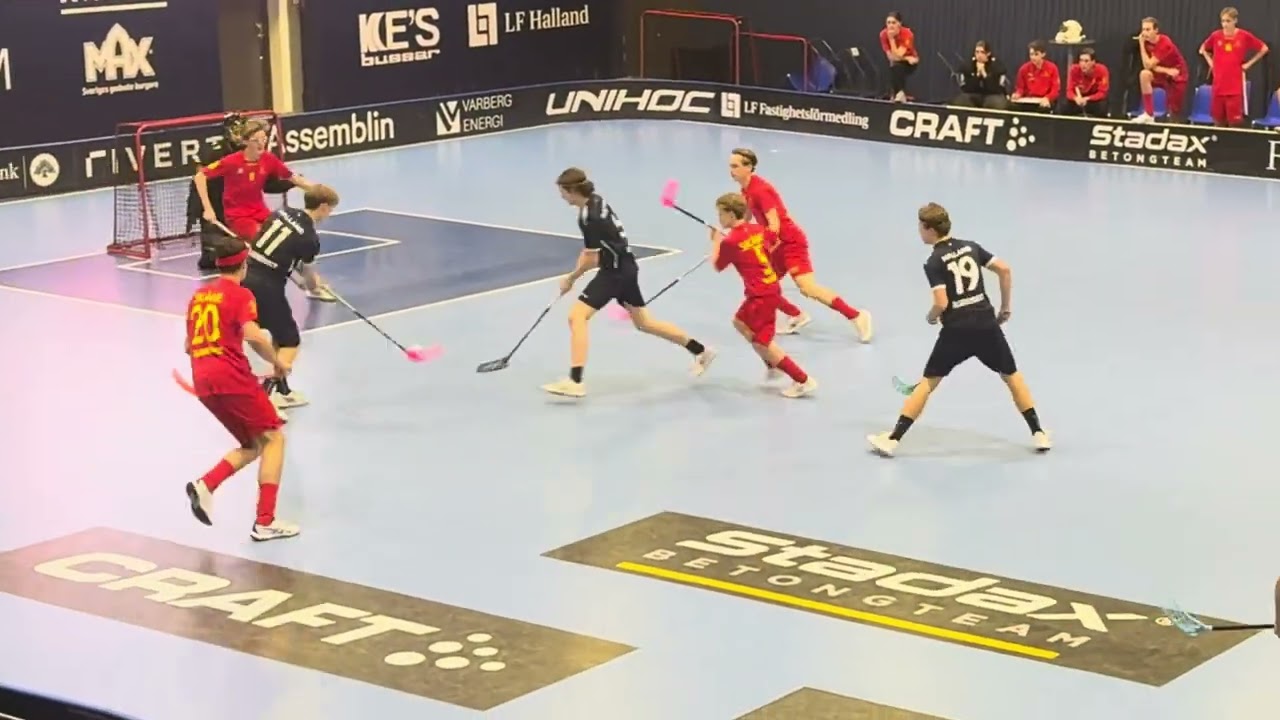 Skåne P16 Lag - Halland P16 Lag 5-3 i Wctory Center Varberg.