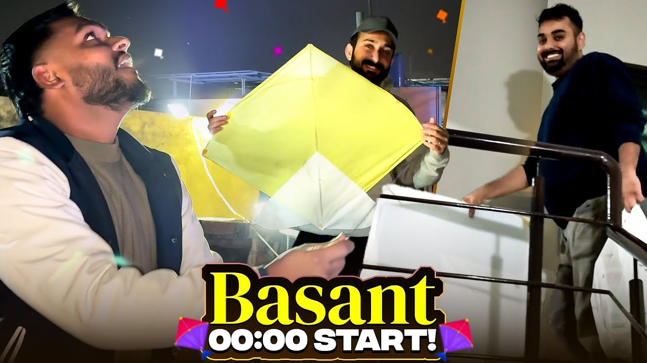 Lahore Basant 2026 Fresh Start | Full Shughal 😂