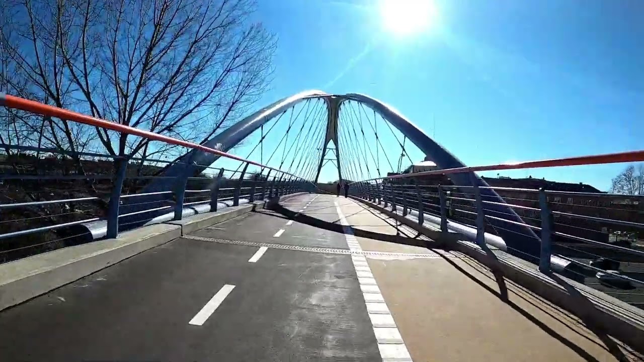 Complete Madrid Green Ring MTB GoPro POV cycling Anillo Verde bike lane & trails 65Km ride (II)