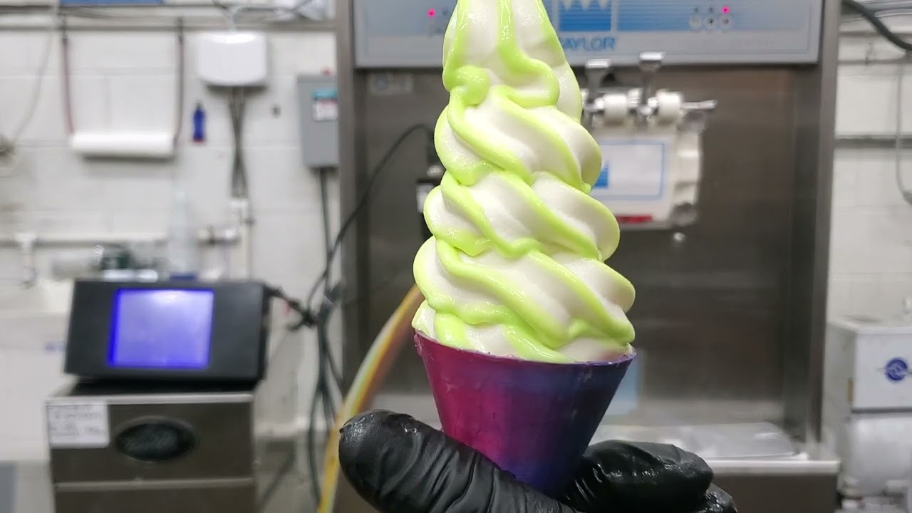 1534 Flavorburst TS80-SS Soft Serve Flavoring System Mix Test
