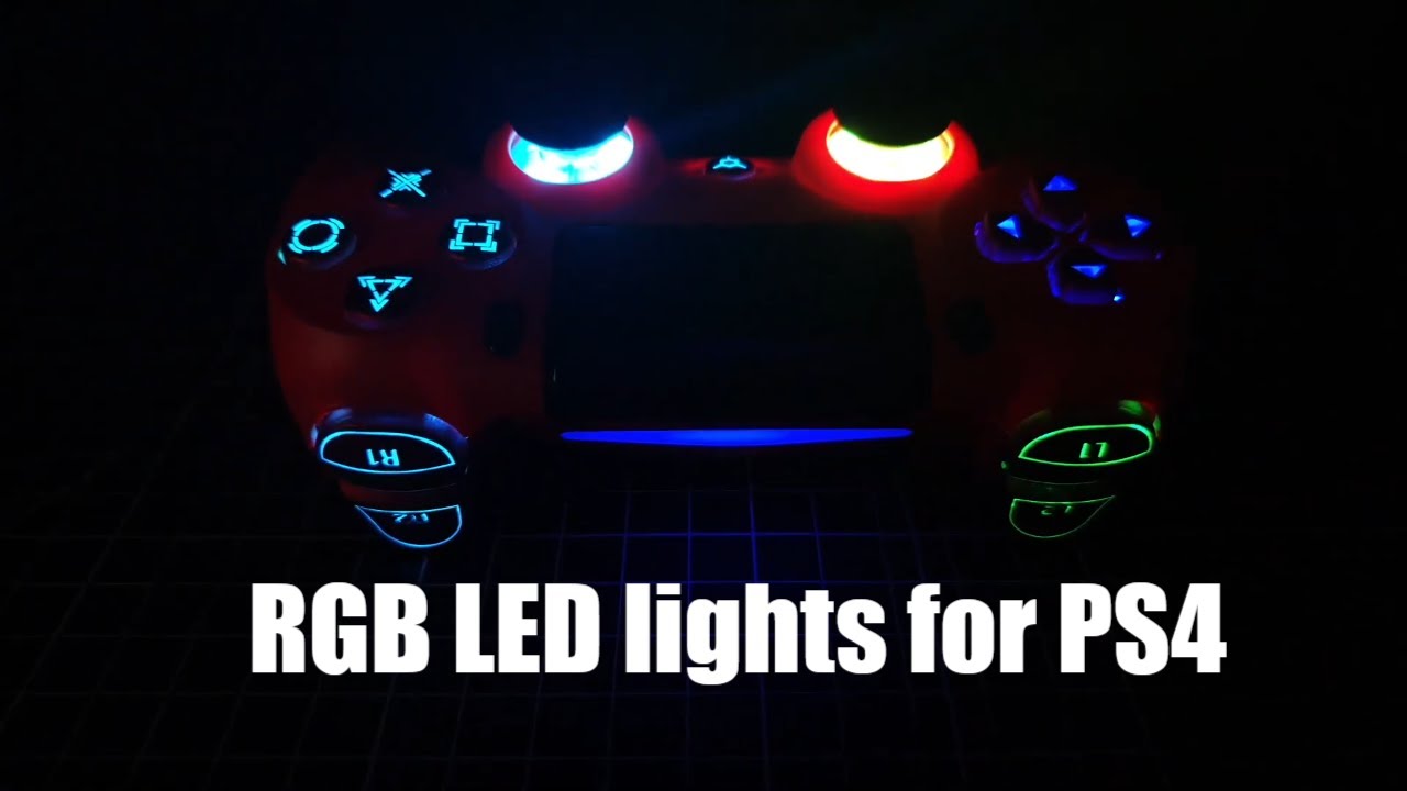 This PS4 LED kit is SUPER COOL
