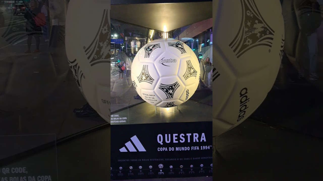 Adidas Questra ⚽️🇺🇲 Bola da Copa do Mundo FIFA 1994
