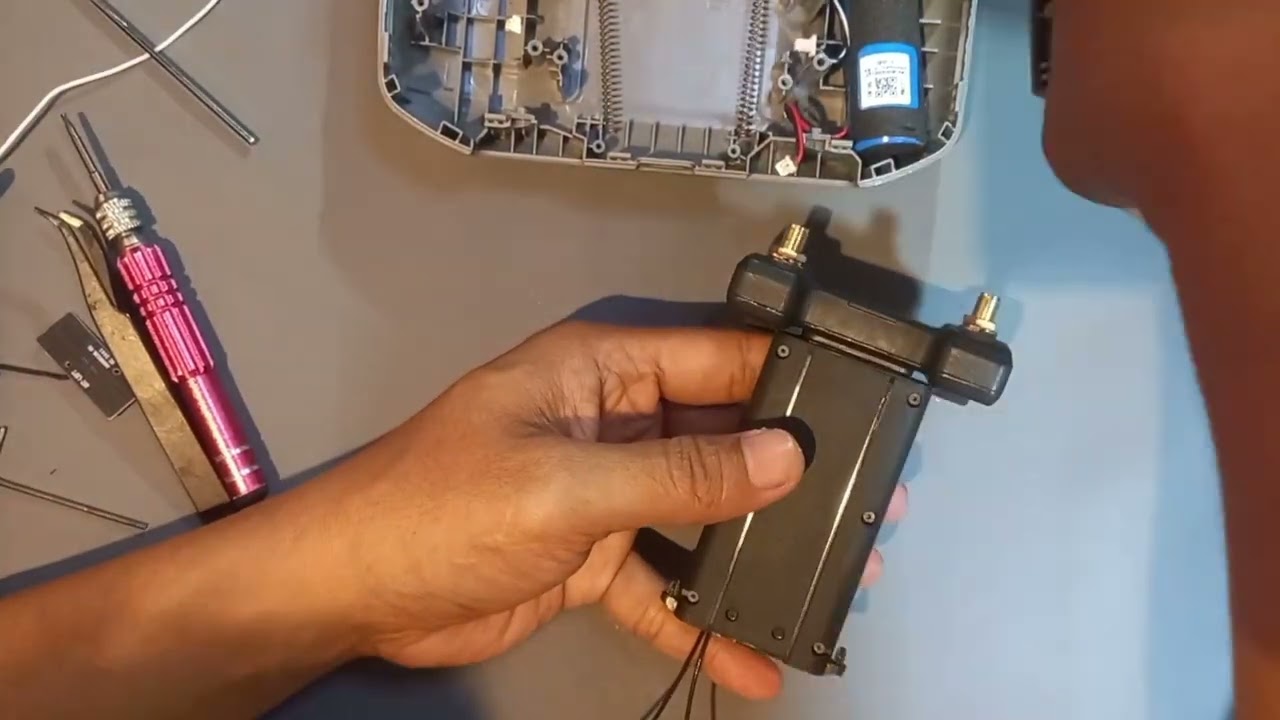 Modif antena remot drone dji RCN1 biar jangkauan  jauh