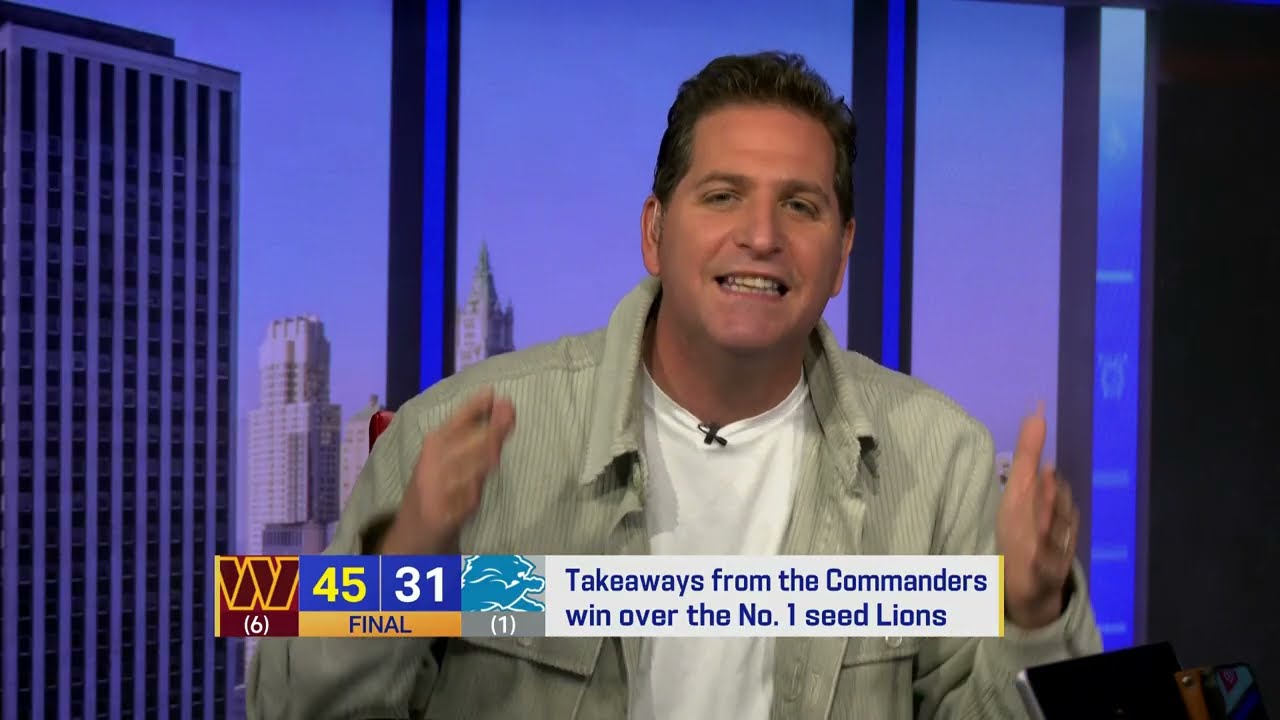 Takeaways from Commanders upset win vs. Lions | 'GMFB'
