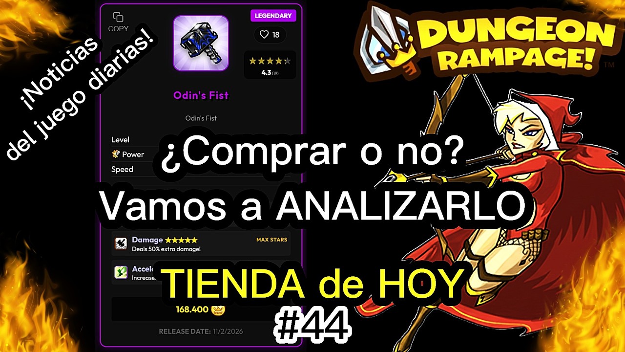 Tal vez DEBAS COMPRAR las armas HOY... #44 | Dungeon Rampage