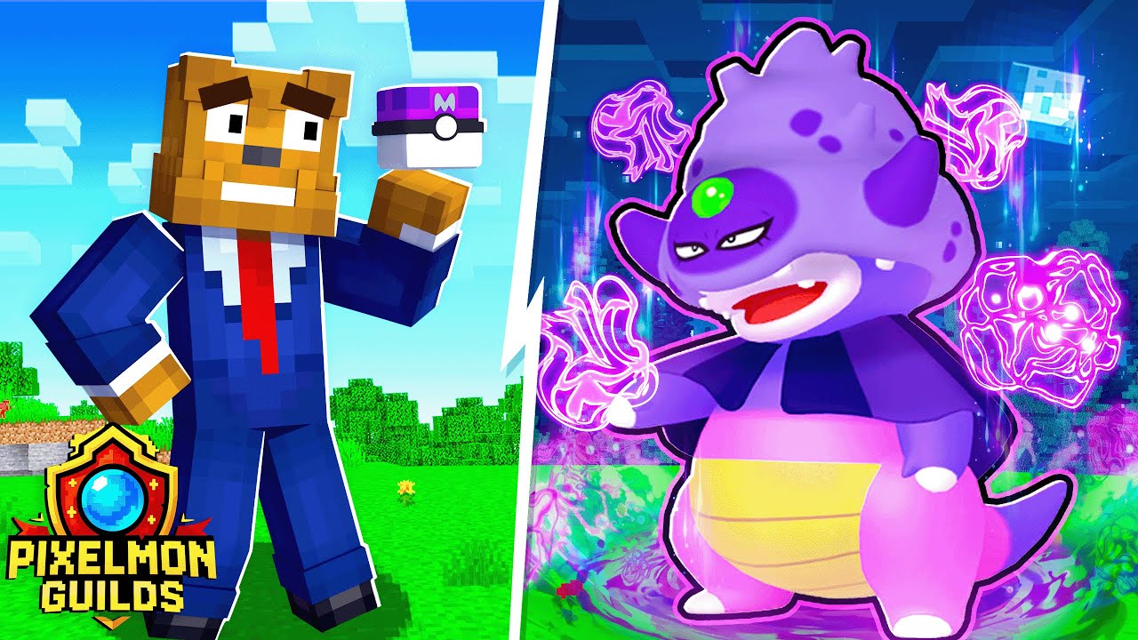Creating A GOD TEAM In Minecraft Pixelmon Guilds