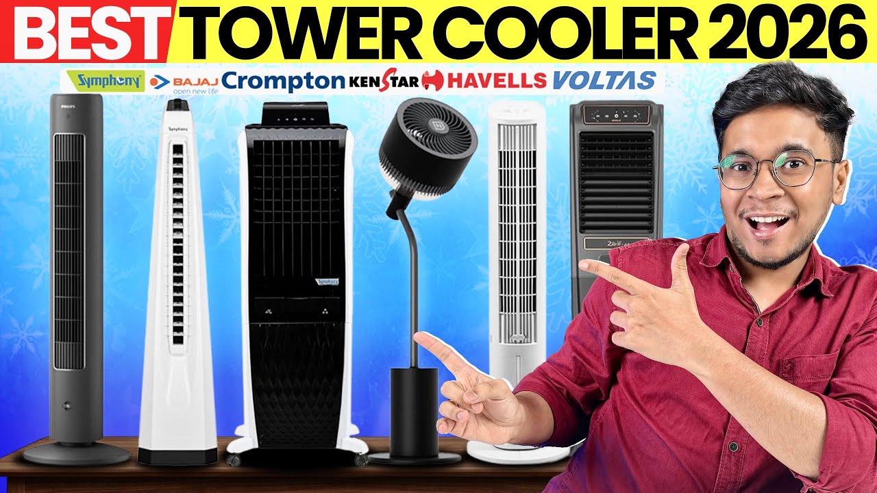 Best Tower Cooler 2026 🔥 Air Coolers for Small Room & Bedroom 🔥 Best Compact Coolers in India