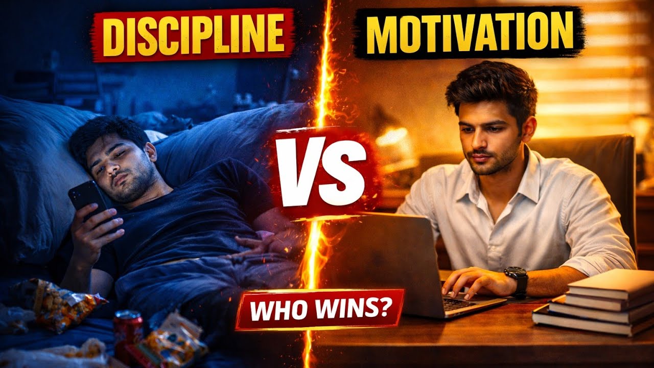 Motivation vs Discipline | Successful Log Kya Choose Karte Hain 