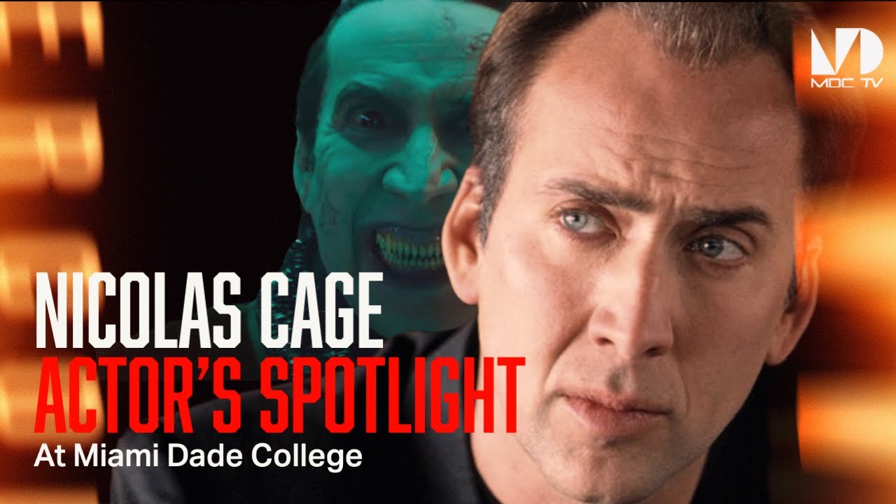 Nicholas Cage Actors Spotlight at MDC