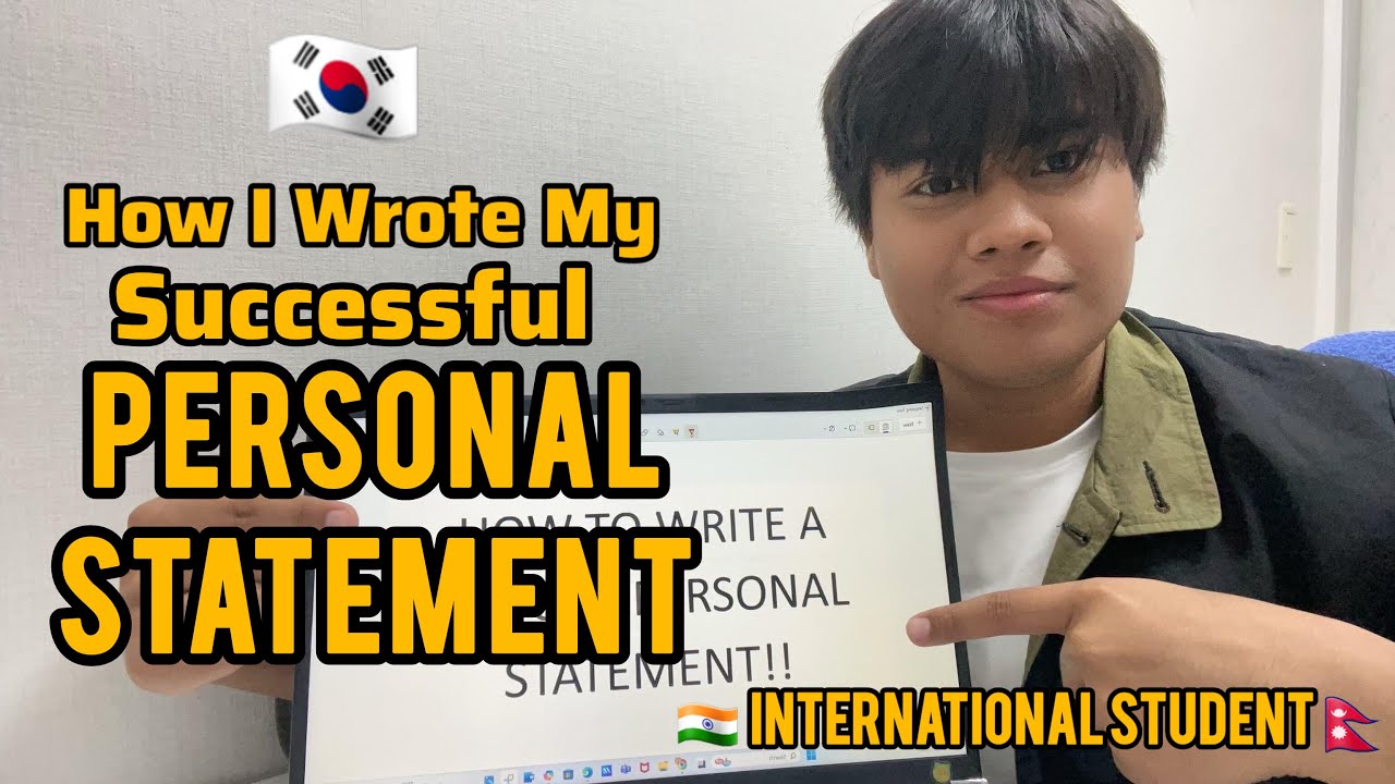 How to write the Best PERSONAL STATEMENT 📝| Korean University 🇰🇷 | GKS