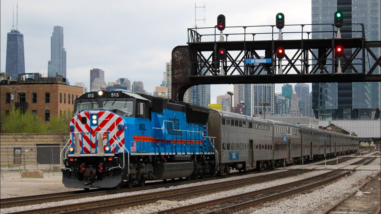 The Metra and Amtrak Trains of Chicago, IL 2024
