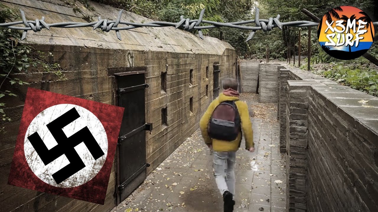 VERLATEN TANKMUUR + BUNKERS uit WO2 gevonden!!🪖