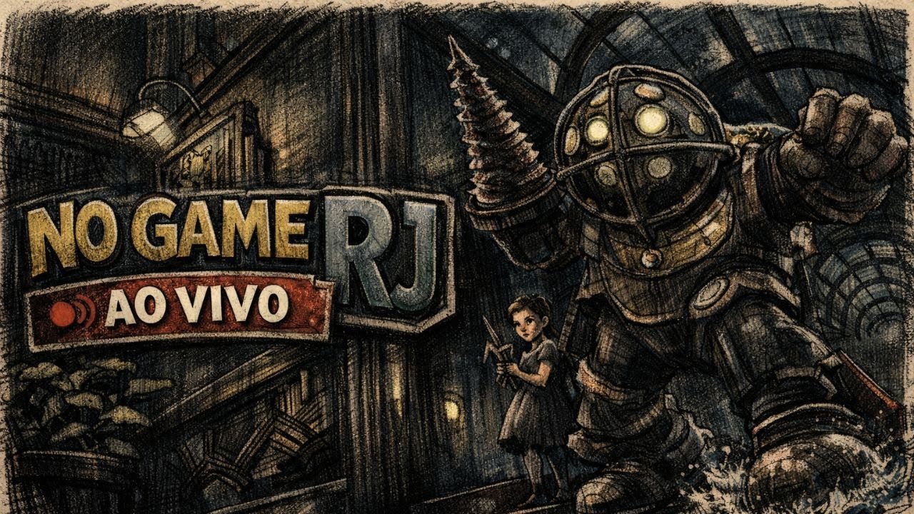 O clássico pela primeira vez...BIOSHOCK 🔴 NO GAME RJ AO VIVO