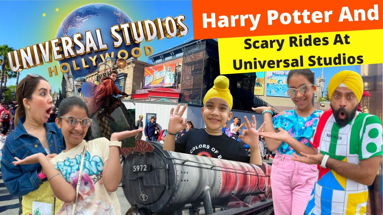 Harry Potter And Scary Rides At Universal Studios | RS 1313 VLOGS | Ramneek Singh 1313